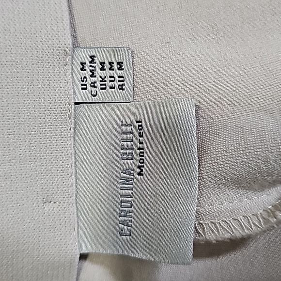 Carolina Belle medium cream flared pants - Picture 6 of 7